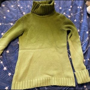 Green ombré sweater